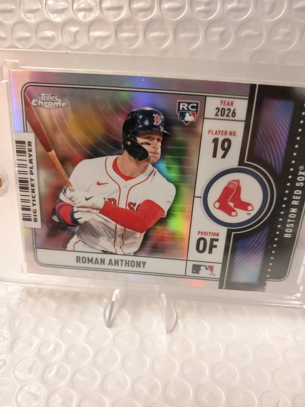 2025 Topps Chrome Roman Anthony Rc Big Ticket
